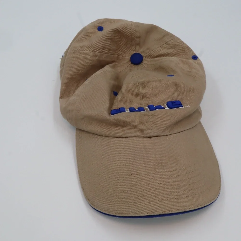 Colosseum Duke Blue Devils Hat Mens OSFM Khaki Blue Embroidered‎ Dad Cap NCAA